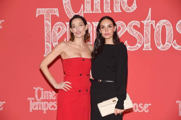 Rome, Cinema The Space Moderno Premiere of the film Wuthering Heights , In the photo: Laura Chiatti Michela Quattrociocche  Copyright: xVincenzoxLandix xipa-agency.netx xVincenzoxLandix IPA_Agency_IPA71203421