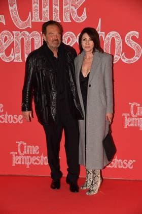 Rome, Cinema The Space Moderno Premiere of the film Wuthering Heights , In the photo: Sebastiano Somma with Morgana  Copyright: xVincenzoxLandix xipa-agency.netx xVincenzoxLandix IPA_Agency_IPA71203779