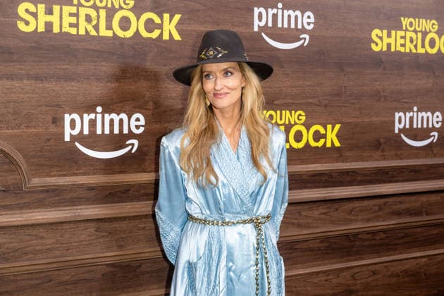 Prime Video s Young Sherlock New York Screening in New York, USA - 09 Feb 2026 Natascha McElhone attends the Young Sherlock New York Screening at SVA Theater. New York United States Copyright: xRonxAdarx xSOPAxImagesx _radar_sherlock_20260209_00274