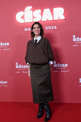 Cesar Nominees Dinner - Paris Laurie Cholewa attend the Cesar 2026 - Nominee Dinner at Le Fouquet s on February 09, 2026 in Paris, France. Photo by Franck Castel ABACAPRESS.COM Paris France  Copyright: xCastelxFranck ABACAx