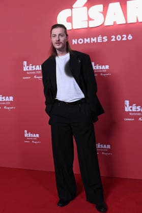 Cesar Nominees Dinner - Paris Idir Azougli attend the Cesar 2026 - Nominee Dinner at Le Fouquet s on February 09, 2026 in Paris, France. Photo by Franck Castel ABACAPRESS.COM Paris France  Copyright: xCastelxFranck ABACAx