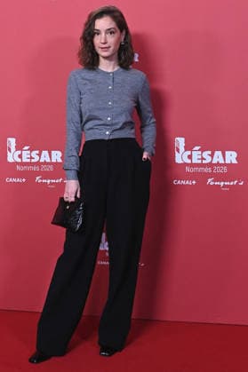 Cesar Nominees Dinner - Paris Manon Clavel attend the Cesar 2026 - Nominee Dinner at Le Fouquet s on February 09, 2026 in Paris, France. Photo by Franck Castel ABACAPRESS.COM Paris France  Copyright: xCastelxFranck ABACAx