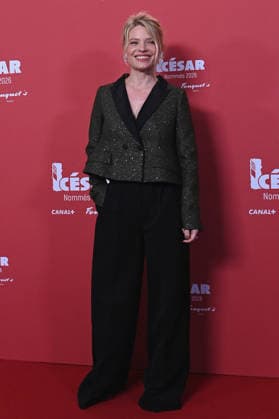Cesar Nominees Dinner - Paris Melanie Thierry attend the Cesar 2026 - Nominee Dinner at Le Fouquet s on February 09, 2026 in Paris, France. Photo by Franck Castel ABACAPRESS.COM Paris France  Copyright: xCastelxFranck ABACAx