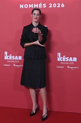 Cesar Nominees Dinner - Paris Suzanne Lindon attend the Cesar 2026 - Nominee Dinner at Le Fouquet s on February 09, 2026 in Paris, France. Photo by Franck Castel ABACAPRESS.COM Paris France  Copyright: xCastelxFranck ABACAx