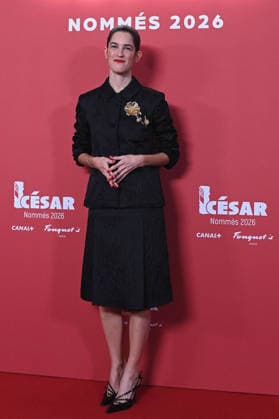 Cesar Nominees Dinner - Paris Suzanne Lindon attend the Cesar 2026 - Nominee Dinner at Le Fouquet s on February 09, 2026 in Paris, France. Photo by Franck Castel ABACAPRESS.COM Paris France  Copyright: xCastelxFranck ABACAx
