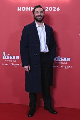 Cesar Nominees Dinner - Paris Pio Marmai attend the Cesar 2026 - Nominee Dinner at Le Fouquet s on February 09, 2026 in Paris, France. Photo by Franck Castel ABACAPRESS.COM Paris France  Copyright: xCastelxFranck ABACAx