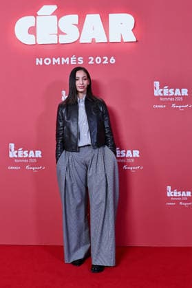 Cesar Nominees Dinner - Paris Nadia Melliti attend the Cesar 2026 - Nominee Dinner at Le Fouquet s on February 09, 2026 in Paris, France. Photo by Franck Castel ABACAPRESS.COM Paris France  Copyright: xCastelxFranck ABACAx