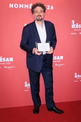 Cesar Nominees Dinner - Paris Mathias Mlekuz attends the Cesar Nominees Dinner (Dîner des Nommés) held at Fouquet’s in Paris, France on February 9, 2026, in honor of the nominees of the 51st Cesar Ceremony Photo by David Boyer ABACAPRESS.COM Paris France  Copyright: xBoyerxDavid ABACAx