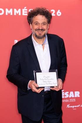 Cesar Nominees Dinner - Paris Mathias Mlekuz attends the Cesar Nominees Dinner (Dîner des Nommés) held at Fouquet’s in Paris, France on February 9, 2026, in honor of the nominees of the 51st Cesar Ceremony Photo by David Boyer ABACAPRESS.COM Paris France  Copyright: xBoyerxDavid ABACAx