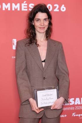 Cesar Nominees Dinner - Paris Camille Rutherford attends the Cesar Nominees Dinner (Dîner des Nommés) held at Fouquet’s in Paris, France on February 9, 2026, in honor of the nominees of the 51st Cesar Ceremony Photo by David Boyer ABACAPRESS.COM Paris France  Copyright: xBoyerxDavid ABACAx