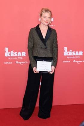 Cesar Nominees Dinner - Paris Mélanie Thierry attends the Cesar Nominees Dinner (Dîner des Nommés) held at Fouquet’s in Paris, France on February 9, 2026, in honor of the nominees of the 51st Cesar Ceremony Photo by David Boyer ABACAPRESS.COM Paris France  Copyright: xBoyerxDavid ABACAx