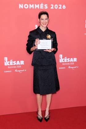 Cesar Nominees Dinner - Paris Suzanne Lindon attends the Cesar Nominees Dinner (Dîner des Nommés) held at Fouquet’s in Paris, France on February 9, 2026, in honor of the nominees of the 51st Cesar Ceremony Photo by David Boyer ABACAPRESS.COM Paris France  Copyright: xBoyerxDavid ABACAx