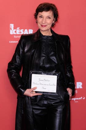Cesar Nominees Dinner - Paris Jeanne Balibar attends the Cesar Nominees Dinner (Dîner des Nommés) held at Fouquet’s in Paris, France on February 9, 2026, in honor of the nominees of the 51st Cesar Ceremony Photo by David Boyer ABACAPRESS.COM Paris France  Copyright: xBoyerxDavid ABACAx