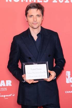 Cesar Nominees Dinner - Paris Raphaël Personnaz attends the Cesar Nominees Dinner (Dîner des Nommés) held at Fouquet’s in Paris, France on February 9, 2026, in honor of the nominees of the 51st Cesar Ceremony Photo by David Boyer ABACAPRESS.COM Paris France  Copyright: xBoyerxDavid ABACAx