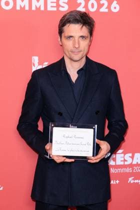 Cesar Nominees Dinner - Paris Raphaël Personnaz attends the Cesar Nominees Dinner (Dîner des Nommés) held at Fouquet’s in Paris, France on February 9, 2026, in honor of the nominees of the 51st Cesar Ceremony Photo by David Boyer ABACAPRESS.COM Paris France  Copyright: xBoyerxDavid ABACAx
