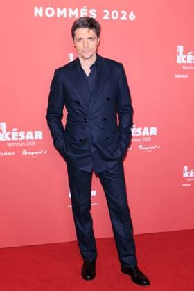 Cesar Nominees Dinner - Paris Raphaël Personnaz attends the Cesar Nominees Dinner (Dîner des Nommés) held at Fouquet’s in Paris, France on February 9, 2026, in honor of the nominees of the 51st Cesar Ceremony Photo by David Boyer ABACAPRESS.COM Paris France  Copyright: xBoyerxDavid ABACAx