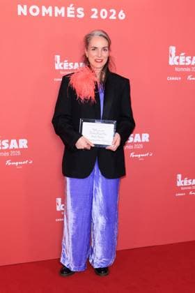 Cesar Nominees Dinner - Paris Amelie Bonnin attends the Cesar Nominees Dinner (Dîner des Nommés) held at Fouquet’s in Paris, France on February 9, 2026, in honor of the nominees of the 51st Cesar Ceremony Photo by David Boyer ABACAPRESS.COM Paris France  Copyright: xBoyerxDavid ABACAx