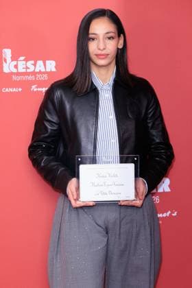 Cesar Nominees Dinner - Paris Nadia Melliti attends the Cesar Nominees Dinner (Dîner des Nommés) held at Fouquet’s in Paris, France on February 9, 2026, in honor of the nominees of the 51st Cesar Ceremony Photo by David Boyer ABACAPRESS.COM Paris France  Copyright: xBoyerxDavid ABACAx