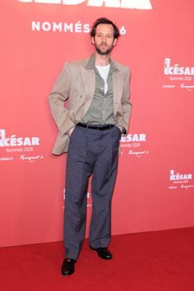 Cesar Nominees Dinner - Paris Benjamin Lavernhe attends the Cesar Nominees Dinner (Dîner des Nommés) held at Fouquet’s in Paris, France on February 9, 2026, in honor of the nominees of the 51st Cesar Ceremony Photo by David Boyer ABACAPRESS.COM Paris France  Copyright: xBoyerxDavid ABACAx