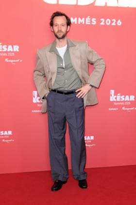 Cesar Nominees Dinner - Paris Benjamin Lavernhe attends the Cesar Nominees Dinner (Dîner des Nommés) held at Fouquet’s in Paris, France on February 9, 2026, in honor of the nominees of the 51st Cesar Ceremony Photo by David Boyer ABACAPRESS.COM Paris France  Copyright: xBoyerxDavid ABACAx
