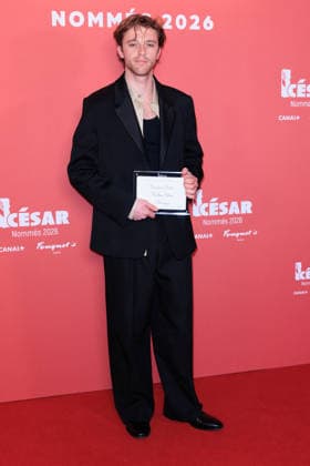 Cesar Nominees Dinner - Paris Benjamin Voisin attends the Cesar Nominees Dinner (Dîner des Nommés) held at Fouquet’s in Paris, France on February 9, 2026, in honor of the nominees of the 51st Cesar Ceremony Photo by David Boyer ABACAPRESS.COM Paris France  Copyright: xBoyerxDavid ABACAx