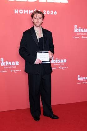 Cesar Nominees Dinner - Paris Benjamin Voisin attends the Cesar Nominees Dinner (Dîner des Nommés) held at Fouquet’s in Paris, France on February 9, 2026, in honor of the nominees of the 51st Cesar Ceremony Photo by David Boyer ABACAPRESS.COM Paris France  Copyright: xBoyerxDavid ABACAx