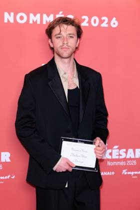 Cesar Nominees Dinner - Paris Benjamin Voisin attends the Cesar Nominees Dinner (Dîner des Nommés) held at Fouquet’s in Paris, France on February 9, 2026, in honor of the nominees of the 51st Cesar Ceremony Photo by David Boyer ABACAPRESS.COM Paris France  Copyright: xBoyerxDavid ABACAx