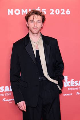 Cesar Nominees Dinner - Paris Benjamin Voisin attends the Cesar Nominees Dinner (Dîner des Nommés) held at Fouquet’s in Paris, France on February 9, 2026, in honor of the nominees of the 51st Cesar Ceremony Photo by David Boyer ABACAPRESS.COM Paris France  Copyright: xBoyerxDavid ABACAx