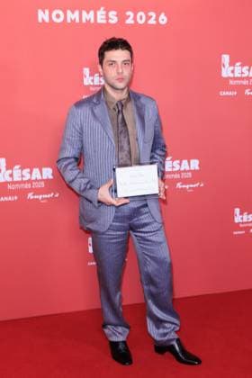 Cesar Nominees Dinner - Paris Xavier Dolan attends the Cesar Nominees Dinner (Dîner des Nommés) held at Fouquet’s in Paris, France on February 9, 2026, in honor of the nominees of the 51st Cesar Ceremony Photo by David Boyer ABACAPRESS.COM Paris France  Copyright: xBoyerxDavid ABACAx