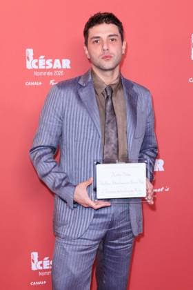 Cesar Nominees Dinner - Paris Xavier Dolan attends the Cesar Nominees Dinner (Dîner des Nommés) held at Fouquet’s in Paris, France on February 9, 2026, in honor of the nominees of the 51st Cesar Ceremony Photo by David Boyer ABACAPRESS.COM Paris France  Copyright: xBoyerxDavid ABACAx