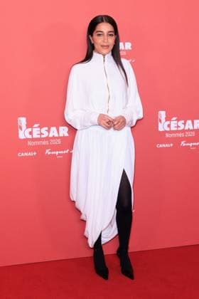 Cesar Nominees Dinner - Paris Leïla Bekhti attends the Cesar Nominees Dinner (Dîner des Nommés) held at Fouquet’s in Paris, France on February 9, 2026, in honor of the nominees of the 51st Cesar Ceremony Photo by David Boyer ABACAPRESS.COM Paris France  Copyright: xBoyerxDavid ABACAx