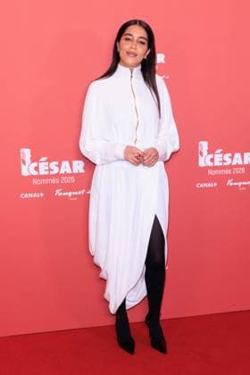 Cesar Nominees Dinner - Paris Leïla Bekhti attends the Cesar Nominees Dinner (Dîner des Nommés) held at Fouquet’s in Paris, France on February 9, 2026, in honor of the nominees of the 51st Cesar Ceremony Photo by David Boyer ABACAPRESS.COM Paris France  Copyright: xBoyerxDavid ABACAx