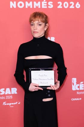 Cesar Nominees Dinner - Paris Vimala Pons attends the Cesar Nominees Dinner (Dîner des Nommés) held at Fouquet’s in Paris, France on February 9, 2026, in honor of the nominees of the 51st Cesar Ceremony Photo by David Boyer ABACAPRESS.COM Paris France  Copyright: xBoyerxDavid ABACAx