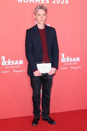Cesar Nominees Dinner - Paris Swann Arlaud attends the Cesar Nominees Dinner (Dîner des Nommés) held at Fouquet’s in Paris, France on February 9, 2026, in honor of the nominees of the 51st Cesar Ceremony Photo by David Boyer ABACAPRESS.COM Paris France  Copyright: xBoyerxDavid ABACAx