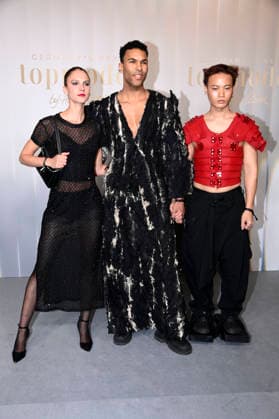 Simone Kowalski, Eliob Demofike und Myat Magatomi bei der Kino-Preview zur 21. Staffel Germany s Next Topmodel - by Heidi Klum im Zoo Palast. Berlin, 09.02.2026