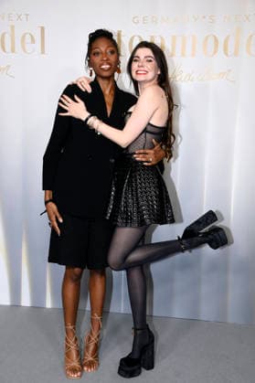 Toni Dreher-Adenuga und Klaudia Giez bei der Kino-Preview zur 21. Staffel Germany s Next Topmodel - by Heidi Klum im Zoo Palast. Berlin, 09.02.2026