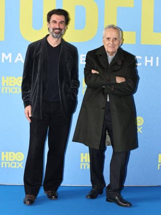 Rome, The Space Moderno cinema, photocall for the HBO Max series Portobello. Pictured: Fabrizio Gifuni, Marco Bellocchio  Copyright: xMarcoxProvvisionatox xipa-agency.netx xMarcoxProvvisionatox IPA_Agency_IPA71221042