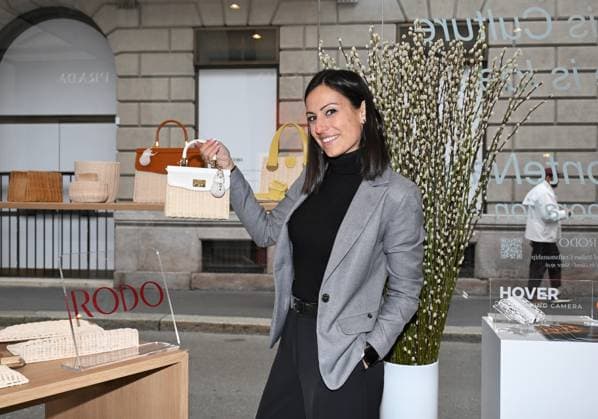 Milan, Italy The Luxury Icons inauguration and presentation at the MonteNapoleone District, the initiative included in the program of the Milan Cortina 2026 Cultural Olympics. In the photo: Annalisa Cardinale director of RODO  Copyright: xNickxZonnax xipa-agency.netx xNickxZonnax IPA_Agency_IPA71223189