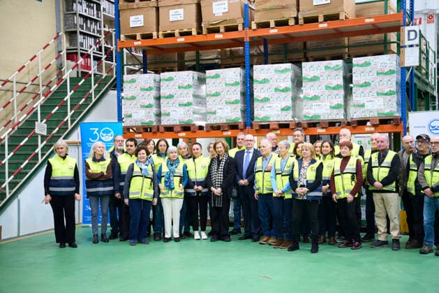 February 10, 2026, Basauri, Basque Country, Spain: Queen Sofia of Spain visits Bizkaia Food Bankining on February 10, 2026 in Basauri, Spain Basauri Spain  - ZUMAg15_ 20260210_zaf_g15_072 Copyright: xJackxAbuinx