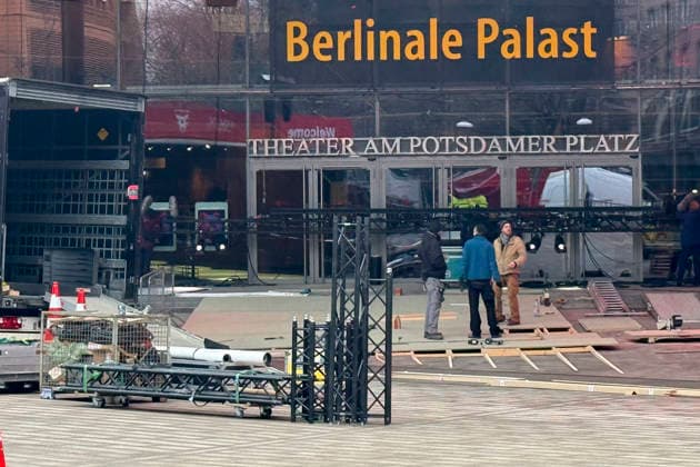 Das Theater am Potsdamer Platz wird zum Berlinale Palast während der Berlinale 2026 76. Internationale Filmfestspiele Berlin. Berlin, 10.02.2026