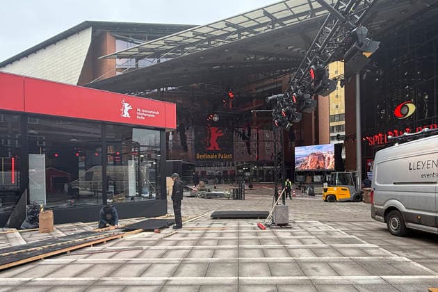 Das Theater am Potsdamer Platz wird zum Berlinale Palast während der Berlinale 2026 76. Internationale Filmfestspiele Berlin. Berlin, 10.02.2026