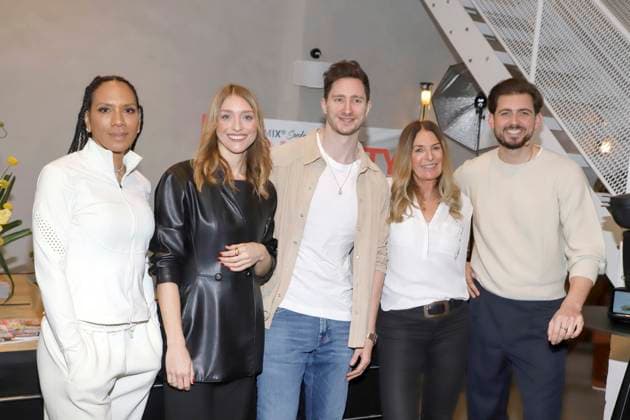 Barbara Becker, Nora Dietrich, Doc Felix, Bettina Graf, Chris Wackert,zu Gast auf dem Koch Vorstellung Longevity und Thermomix Event im kju Studio am Dienstag 10.Februar 2026 in Hamburg Hamburg Deutschland