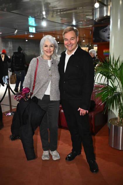 STOCKHOLM, SWEDEN 20260210 Marika Lindström and Jan Göransson visit Cinemateket for a talk and screening of the film Black Jack STOCKHOLM SWEDEN x10090x  Copyright: xClaudioxBresciani TTx BLACK JACK PA CINEMATEKET N71uz7_OMlo