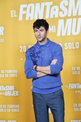 Javier Rey at photocall film El Fantasma de mi mujer in Madrid on Tuesday, 10 February 2026. Cordon Press 