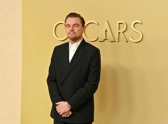 Leonardo DiCaprio attends the 98th annual Oscars nominees luncheon at the Beverly Hilton Hotel in Beverly Hills, California on Tuesday, February 10, 2026.  LAP20260210673 JIMxRUYMEN