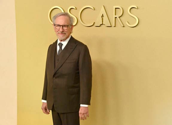 Steven Spielberg attends the 98th annual Oscars nominees luncheon at the Beverly Hilton Hotel in Beverly Hills, California on Tuesday, February 10, 2026.  LAP20260210677 JIMxRUYMEN