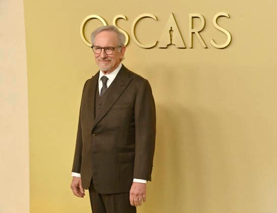 Steven Spielberg attends the 98th annual Oscars nominees luncheon at the Beverly Hilton Hotel in Beverly Hills, California on Tuesday, February 10, 2026.  LAP20260210678 JIMxRUYMEN