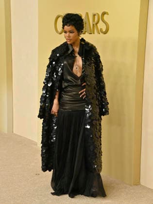 Teyana Taylor attends the 98th annual Oscars nominees luncheon at the Beverly Hilton Hotel in Beverly Hills, California on Tuesday, February 10, 2026.  LAP20260210681 JIMxRUYMEN