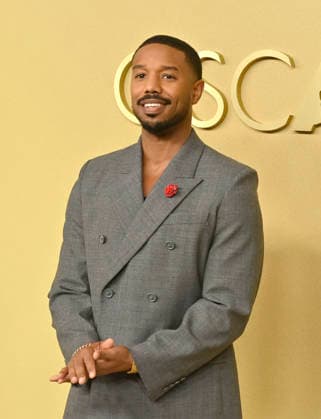 Michael B. Jordan attends the 98th annual Oscars nominees luncheon at the Beverly Hilton Hotel in Beverly Hills, California on Tuesday, February 10, 2026.  LAP20260210702 JIMxRUYMEN