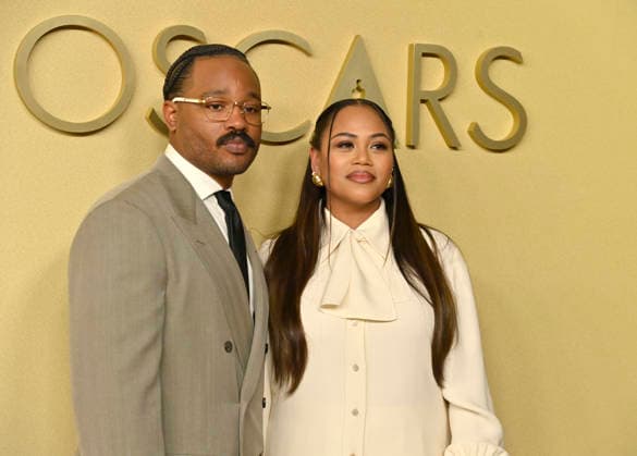 Ryan Coogler and Zinzi Coogler attend the 98th annual Oscars nominees luncheon at the Beverly Hilton Hotel in Beverly Hills, California on Tuesday, February 10, 2026.  LAP20260210706 JIMxRUYMEN